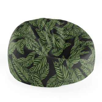 Dětský sedací vak Cocoon Abstrakce listů: 75 x 45 x 35 cm