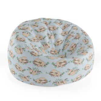 Dětský sedací vak Cocoon Lenochodi na větvi: 75 x 45 x 35 cm