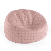 Dětský sedací vak Cocoon Srdíčka na růžové: 75 x 45 x 35 cm