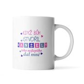 Hrnek Když Bůh stvořil manžely: 890 ml