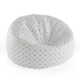 Dětský sedací vak Cocoon Malované srdce na bílé: 75 x 45 x 35 cm