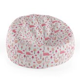 Dětský sedací vak Cocoon Růžoví dinosauři: 75 x 45 x 35 cm