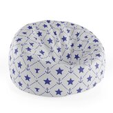 Dětský sedací vak Cocoon Hvězdy a kotvy: 75 x 45 x 35 cm