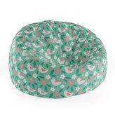 Dětský sedací vak Cocoon Květiny a ptáčci: 75 x 45 x 35 cm