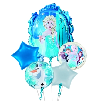 Sada fóliových balonků Ledové království, Frozen, 5 ks