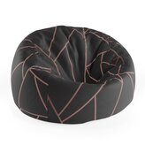 Dětský sedací vak Cocoon Růžové obrazce: 75 x 45 x 35 cm