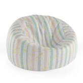 Dětský sedací vak Cocoon Pruhy a tečky štětcem: 75 x 45 x 35 cm