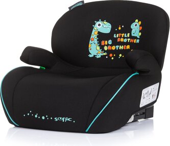 CHIPOLINO Podsedák Sonic i-Size 125-150cm Isofix, Dino