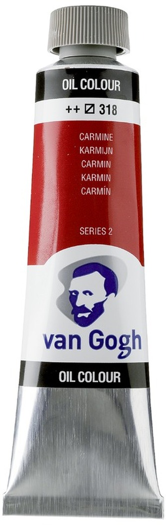 Farba olejna Van Gogh, 40ml Carmine 318, Talens