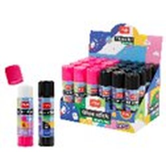 EASY VENTURIO Lepicí tyčinka, 15 g, 24 ks v balení, růžová-černá