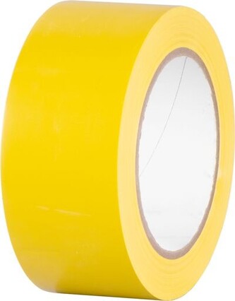 Páska lepící 50 mm x 33 m PVC žlutá Strend Pro