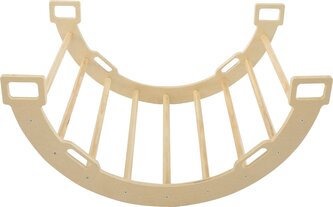 CHIPOLINO Dřevěný žebřík a houpačka s polštářem 2v1