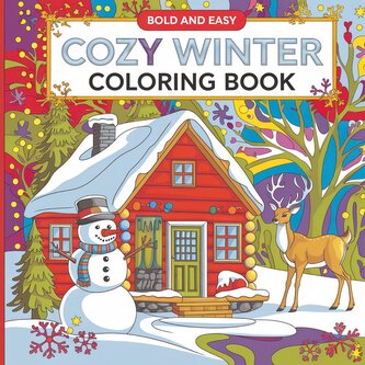 Bold and Easy Cozy Winter Coloring Book