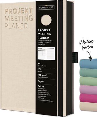 Projekt-Meeting Planer Sand