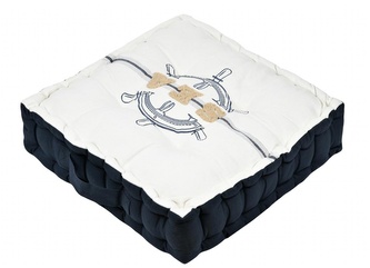 Sedací polštář na zem MARITIME 45x45x10 cm France