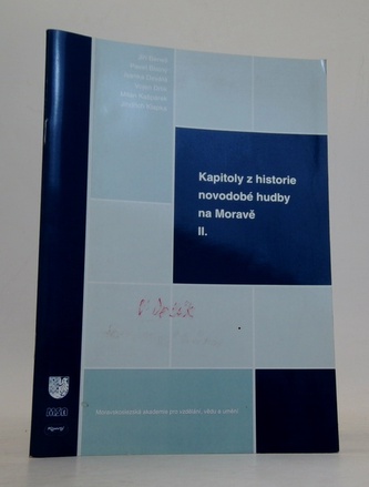 Kapitoly z historie novodobé hudby na Moravě II.