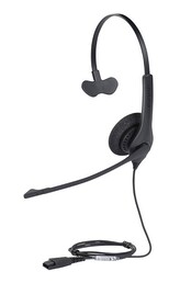 Jabra BIZ 1500 Mono QD Drát Černá