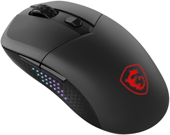 MSI herní myš VERSA 300 Elite Wireless bezdrátová 26.000 dpi 2,4GHz BT5.3 USB RGB podsvícení 6 tlačítek