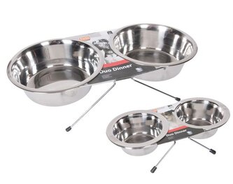 Karlie-Flamingo Nerezové misky set 9cm 210ml Karlie-Flamingo Nerezové misky set 9cm 210ml