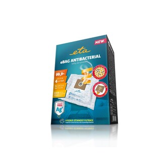 ETA Sáčky do vysavače eBag Antibacterial 9600 68020 ETA Sáčky do vysavače eBag Antibacterial 9600 68020