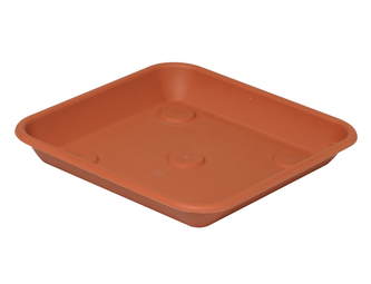 Podmiska pod květník OMNIA QUADRO plastová 30x30cm