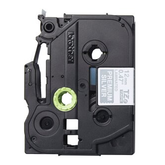 Brother TZE-PR935, exklusivní stříbrná / bílá