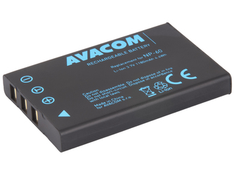 AVACOM baterie - Fujifilm NP-60 Li-Ion 3.7V 1180mAh 4.4Wh AVACOM baterie - Fujifilm NP-60 Li-Ion 3.7V 1180mAh 4.4Wh