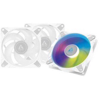 Arctic P12 PWM PST A-RGB 0dB Value pack (3 ks) ventilátor - 120mm, white