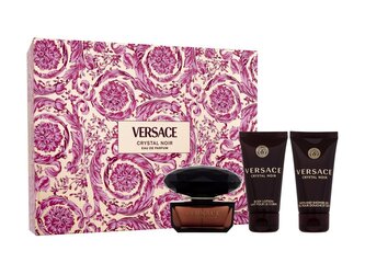 Versace Crystal Noir parfémovaná voda 50 ml + tělové mléko 50 ml + sprchový gel 50 ml