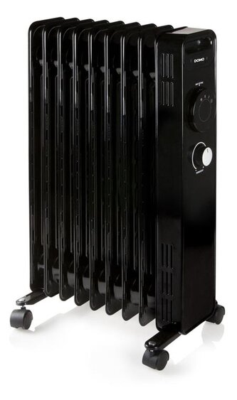 DOMO - Olejový radiátor 9 žeber, 2000W, 3 teploty DOMO - Olejový radiátor 9 žeber, 2000W, 3 teploty