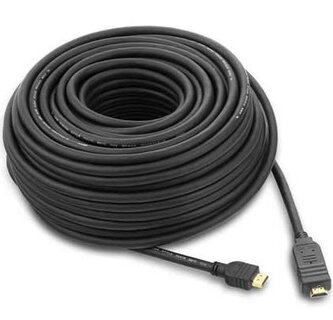 PremiumCord HDMI High Speed with Ether. kabel se zesilovačem, 7,5m, 3x stínění, M/M, zlacené konektory, černý PremiumCord HDMI High Speed with Ether. kabel se zesilovačem, 7,5m, 3x stínění, M/M, zlacené konektory, černý