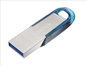 SanDisk Ultra Flair USB 3.0 64 GB tropická modrá