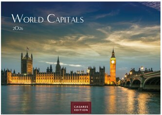 World Capitals 2026 L 35x50cm