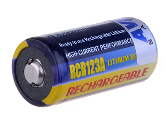 AVACOM baterie - Nabíjecí fotobaterie CR123A, CR23, DL123A Li-Fe 3V 500mAh 1.5Wh