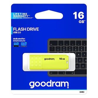 GoodRam UME2 16GB USB 2.0 Yellow