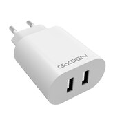 GoGen ACH 206, Nabíječka do sítě 2x USB-A (24W) bílá