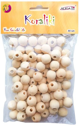 Koraliki 14mm op. 80szt PJ-3549, Aliga