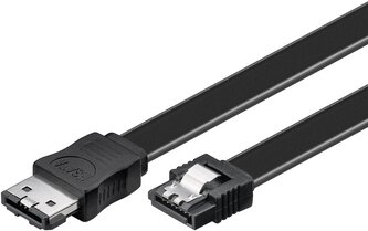 PremiumCord 0,5m kabel eSATA-SATA 1.5/3.0/6.0 GBit/s F/F