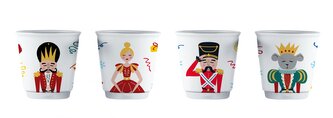 Bialetti set 4 šálků Louskáček