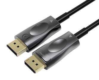 PremiumCord Optický DisplayPort 1.4 přípojný kabel M/M, zlacené konekt. 50m PremiumCord Optický DisplayPort 1.4 přípojný kabel M/M, zlacené konekt. 50m