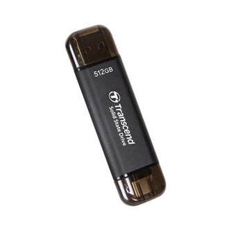 Transcend ESD310C 512GB, External SSD, USB 10Gbps, Type C A Transcend ESD310C 512GB, External SSD, USB 10Gbps, Type C A