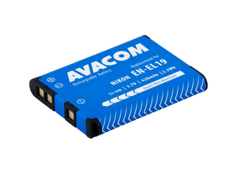 AVACOM baterie - Nikon EN-EL19 Li-Ion 3.7V 620mAh 2.3Wh AVACOM baterie - Nikon EN-EL19 Li-Ion 3.7V 620mAh 2.3Wh