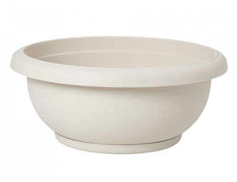 Žardinka TERRAE s podmiskou plastová d35x14cm