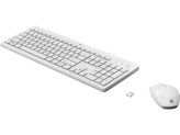 HP 230 Wireless Mouse and Keyboard Combo (White) WW - bezdrátová klávesnice a myš