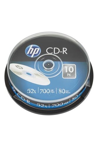 HP CD-R 700MB (80min) 52x 10-spindl