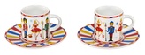 Bialetti set 2 šálků s podšálky Louskáček