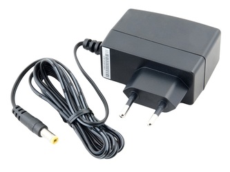 Avacom Napájecí adaptér univerzální 12V 1A 12W konektor 5,5mm x 2,1mm plus pól uprostřed