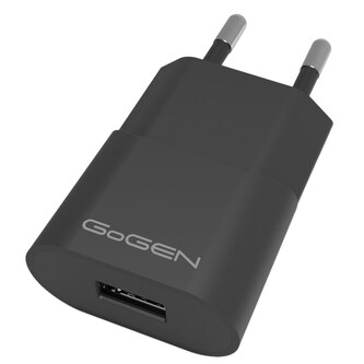 GoGEN ACH 102,1x USB 1A (5W) Nabíječka do sítě - černá