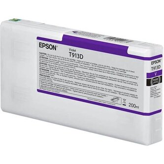Epson T913D Violet Ink Cartridge (200ml) C13T913D00 - originální