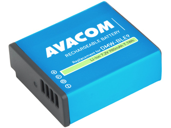AVACOM baterie - Panasonic DMW-BLE9, BLG-10 Li-Ion 7.2V 980mAh 7.1Wh AVACOM baterie - Panasonic DMW-BLE9, BLG-10 Li-Ion 7.2V 980mAh 7.1Wh